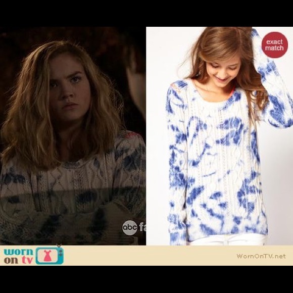 Cotton tie dyed sweater by Maison Scotch. - Picture 7 of 7